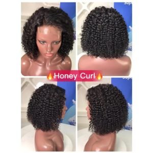 Honey Curl Bob Wig Celebrity Hair Style