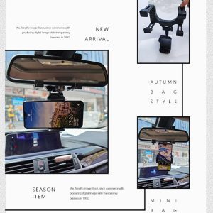 360 degree rotation long neck universal dashboard cell phone holder – Dropshipping Available