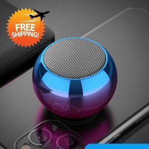 M3 Colorful Wireless Speakers Steel Cannon Support U Disk Subwoofer – Dropshipping Available