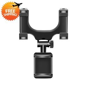 360 degree rotation long neck universal dashboard cell phone holder – Dropshipping Available
