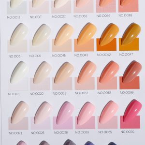 Opaque Nail Gel Polish 10ml (1st set of colors) – Wholesale Product only