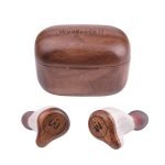 TWS Bluetooth Wooden Designed Earphones with Charging Case_5