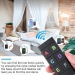 TH104 Key Finder Battery Operated Wireless Item Alarm Locator_4