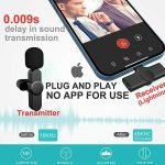 Plug-and-Play Wireless Microphone Portable Clip-on Mic_1