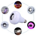 E27 Wireless Remote Control Mini Smart LED Audio Speaker_2