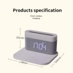 3-in-1 Wireless Charger Alarm Clock and Adjustable Night Light_5