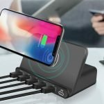 Multi-USB Port Wireless Mobile Phone Family Charging Station_2