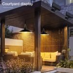 LED Remote Control Solar Indoor Outdoor Pendant Lamp_8