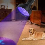 Battery Operated 128 UV LED Flashlight Pet Urine Detector_8