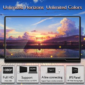 16-inch Gaming portable display Full View Type-c 3.1 Protocol USB Monitor