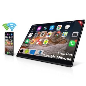 16-inch 1080p LCD display portable touch screen monitor interactive with Type C and mini HD port