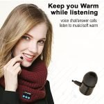 Warm Washable Knitted Bluetooth Musical Headphone Scarf_2