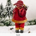 Creative Standing Santa Claus Doll Holiday Christmas Ornaments_1