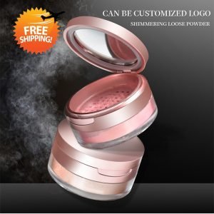 Diamond glow highlighter makeup vegan loose powder – Custom Logo Available