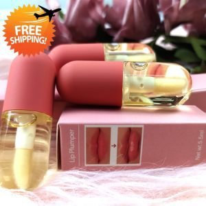 Private label lip plumper enhancer clear lip gloss capsule lip plumper oil – Custom Logo Available