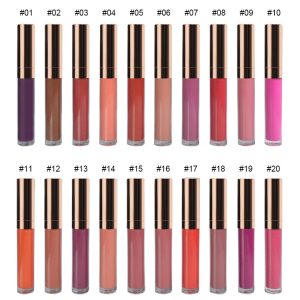 Long Lasting Matte Liquid Lipstick Private Label Waterproof Lipstick – Custom Logo Available