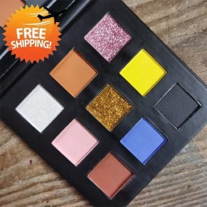 High quality high pigment 9 colors eye shadow palette private label makeup – Custom Logo Available