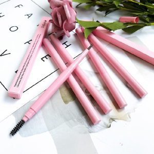 Eye brow pen waterproof private label pink eyebrow pencil – Custom Logo Available