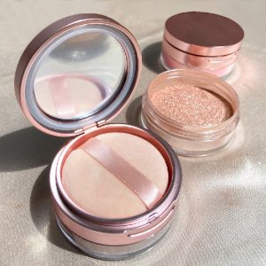 Diamond glow highlighter makeup vegan loose powder – Custom Logo Available