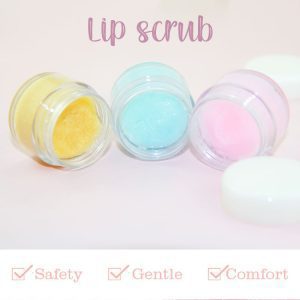 Exfoliating Vegan Lips Sugar Lip Scrub – Custom Logo Available