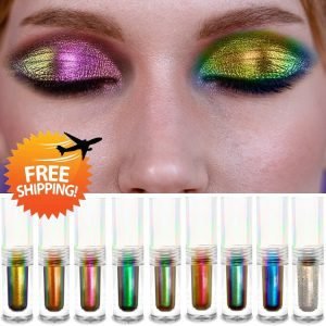 9 colors glitter private label cosmetics liquid chameleon eyeshadow – Custom Logo Available