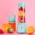 7s usb rechargeable mini slow juicer blender 6 blades 4000mah 7.4v – Wholesale Item