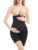 Ultra Chic Black Seamless Solid Color Maternity Panty Curve Smoothing